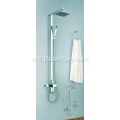 Brass Wetroom Shower Mixer Taburan Hujan Kepala Besar